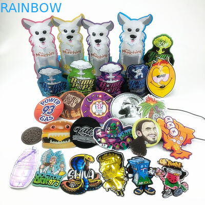 3.5g 7g 식용 사탕 특별한 모양의 가방 불규칙한 냄새 방지 다이 컷 마일라 가방