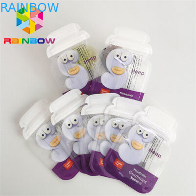 커트 작은 Resealable 냄새 증거 부대 3.5g 과자 Mylar 음식 부대는 죽습니다