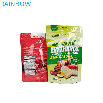 3.5g 냄새 증명 맞춘 쿠키 사탕 식품 등급 지프 잠금 장치 가방 백색 호일