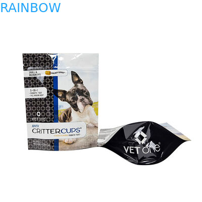 식용인 식품 포장을 위한 주문 제작된  마일라 알루미늄 호일 지프 잠금 장치 가방