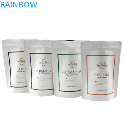 커스텀 로고 우유 또는 크림을 넣은 커피 콩 차 마일라 알루미늄 호일 가방 냄새 증명