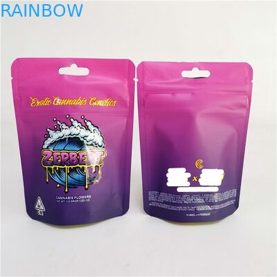 마일라 봉지를 패키징하는 플라스틱 포일 식물지 향은 팁 인도 대마 꽃을 견딥니다