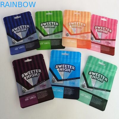 마일라 봉지를 패키징하는 플라스틱 포일 식물지 향은 팁 인도 대마 꽃을 견딥니다