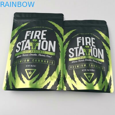 마일라 봉지를 패키징하는 플라스틱 포일 식물지 향은 팁 인도 대마 꽃을 견딥니다