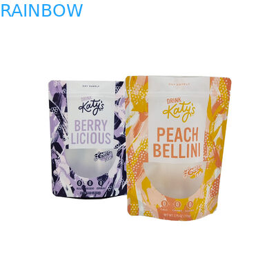 사탕 쿠키를 패키징하는 스낵 식품 플라스틱 백 지퍼 마일라 팁을 견디세요