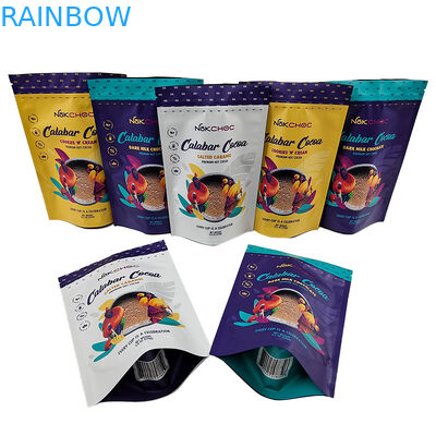 사탕 쿠키를 패키징하는 스낵 식품 플라스틱 백 지퍼 마일라 팁을 견디세요