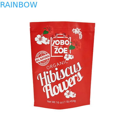 지퍼 팁 위로 마일라 가방 3.5g 자립하 입지를 패키징하는 화려한 알루미늄