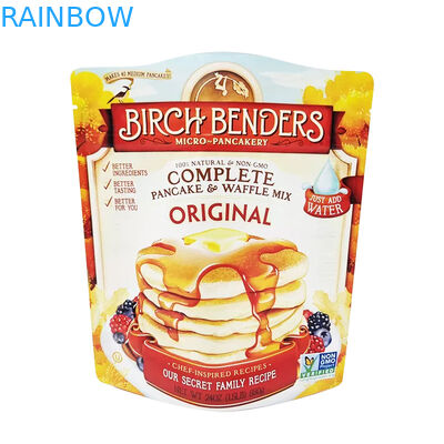 지퍼 팁 위로 마일라 가방 3.5g 자립하 입지를 패키징하는 화려한 알루미늄