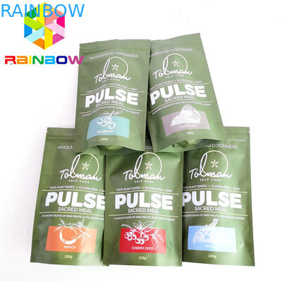 3.5g 사탕 CMYK 식품 플라스틱 백 냄새 증명은 지퍼와 팁 알루미늄을 견딥니다