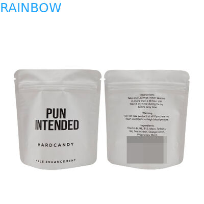 알루미늄 호일 마일라 가방은 재밀봉할 수 있는 식품을 패키징하는 팁 냄새 증명을 견딥니다