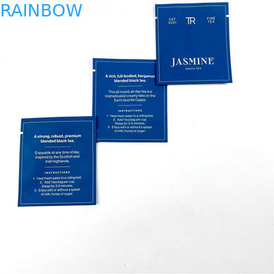 검은 녹차 열기 시일 파우치를 위한 500Ppcs 패키징 프린팅 마일라 가방