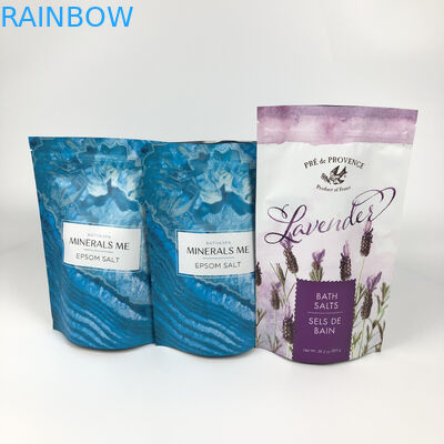 베스 침투를 위한 인쇄된 재사용할 수 있는 패키지 팁은 알루미늄 지퍼 매트 푸른 마일라를 견딥니다