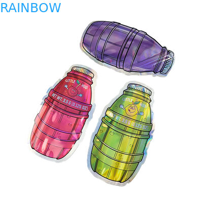 관례에 의하여 인쇄된 모양은 Mylar 부대 커트 Mylar 식용 과자 사탕을 위한 1g 3.5g 7g 14g 28g 죽습니다