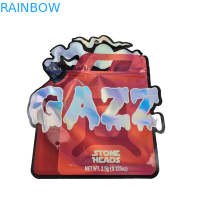 관례에 의하여 인쇄된 모양은 Mylar 부대 커트 Mylar 식용 과자 사탕을 위한 1g 3.5g 7g 14g 28g 죽습니다