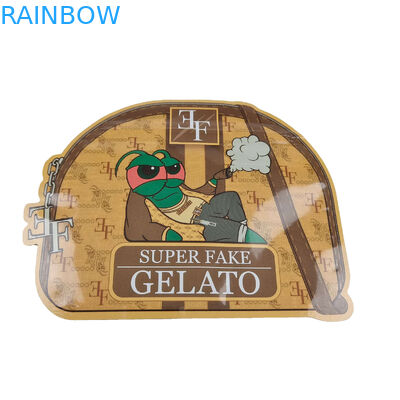 관례에 의하여 인쇄된 모양은 Mylar 부대 커트 Mylar 식용 과자 사탕을 위한 1g 3.5g 7g 14g 28g 죽습니다