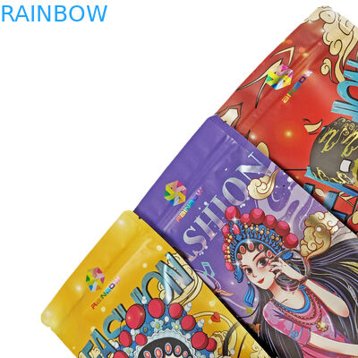 식용 포일은 사탕/간식/커피/애완동물 사료 Mylar 부대를 위한 지퍼 주머니 100g 플라스틱을 위로 서 있습니다