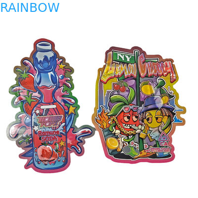 다이를 패키징하는 3.5g 7g 14g 차일드 프로프 매트 어수룩한 사람 특별 형상은 마일라 에어백을 줄였습니다