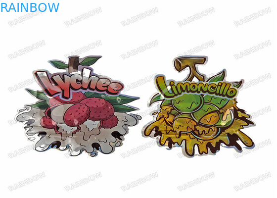 맞춘 특별한 모양이 형성된 식용인 냄새 증명은 캔디를 위한 지플록식 3.5 마일라 가방을 다이 컷합니다