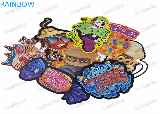 불규칙한 3.5g 스낵 봉지 특별한 모양이 형성된 음식 플라스틱 집록 패키징 마일라 봉지를 다이 컷하세요