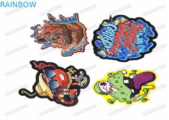 불규칙한 3.5g 스낵 봉지 특별한 모양이 형성된 음식 플라스틱 집록 패키징 마일라 봉지를 다이 컷하세요