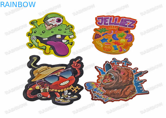 불규칙한 3.5g 스낵 봉지 특별한 모양이 형성된 음식 플라스틱 집록 패키징 마일라 봉지를 다이 컷하세요