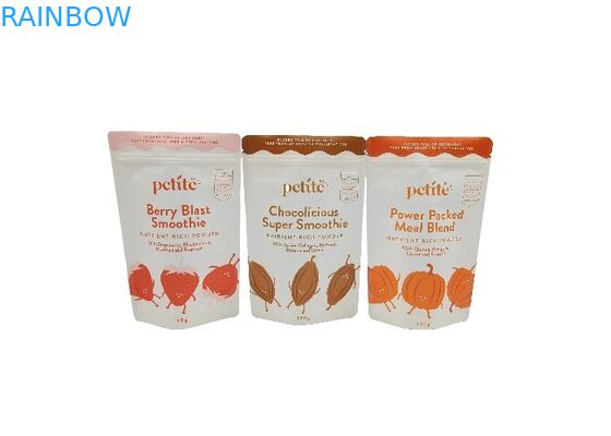 미생물에 의해 분해된 크라프트 지는 백 식품 패키징 작은 주머니를 견딥니다