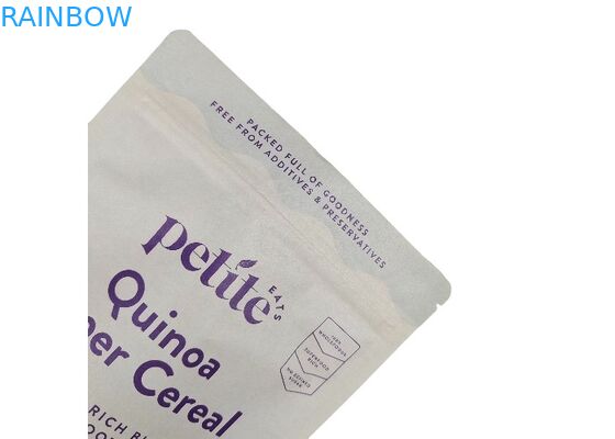 미생물에 의해 분해된 크라프트 지는 백 식품 패키징 작은 주머니를 견딥니다