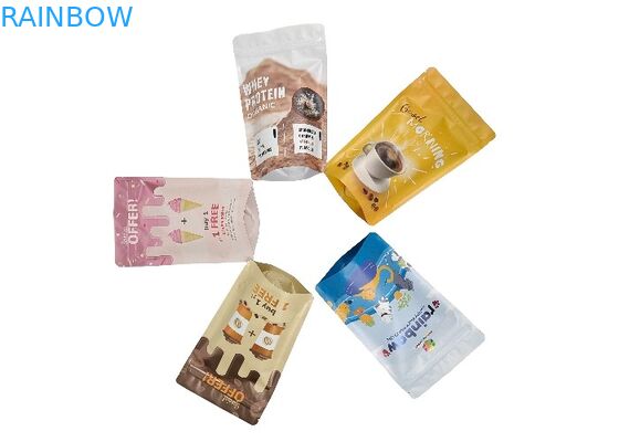 커피백 냄새 증명 알루미늄 호일 지플록식 가방 위로 맞춘 입지