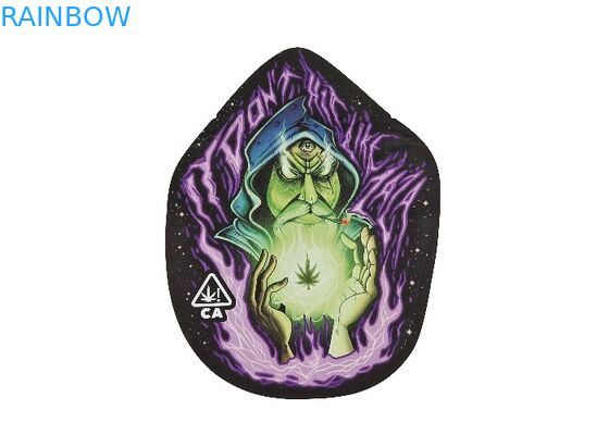 특별한 어수룩한 사람 플라스틱 3.5g 마일라 지프 잠금 장치 봉지는 디지털 프린팅을 형성했습니다