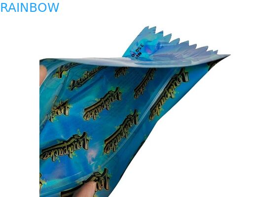 맞춘 인쇄된 3.5g 0.125 온스는 증명 지플록식 마일라 가방 특정 다이 컷 불규칙한 모양의 냄새를 맡습니다