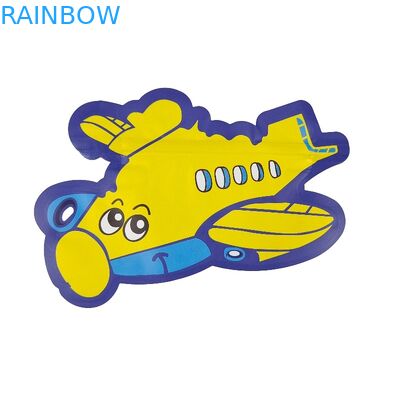 홀로그래프 프린팅 다이 컷 마일라 가방 3.5g 7g 특정 불규칙은 지플록식이어서 형성했습니다