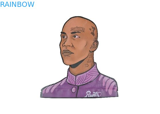 지플록식인 맞춘 인쇄된 3.5g 다이 컷 마일라 에어백 매트 냄새 증명 차일드 프로프