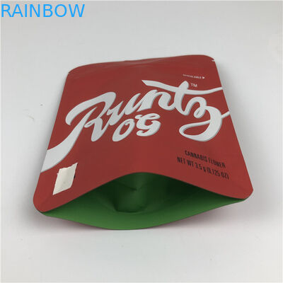 맞춤형 인쇄 된 서드 어플 아이 팝 Ziplock 간식 가방 음식 포장 가방