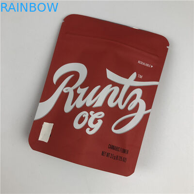 맞춤형 인쇄 된 서드 어플 아이 팝 Ziplock 간식 가방 음식 포장 가방