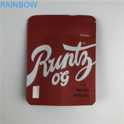 맞춤형 인쇄 된 서드 어플 아이 팝 Ziplock 간식 가방 음식 포장 가방