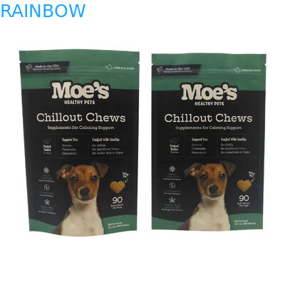 길게 유지되는 애완 동물 음식 저장용으로 칩 펫 식사 가방 CMYK 색상