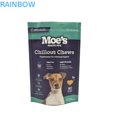 길게 유지되는 애완 동물 음식 저장용으로 칩 펫 식사 가방 CMYK 색상