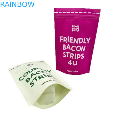 개 먹이 봉투를 위한 눈물 틈이 있는 동물 먹이 봉투