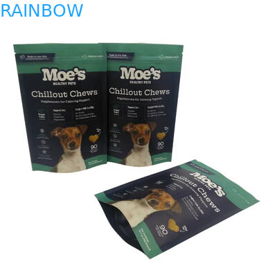 개 먹이 봉투를 위한 눈물 틈이 있는 동물 먹이 봉투