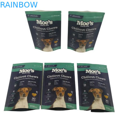 개 먹이 봉투를 위한 눈물 틈이 있는 동물 먹이 봉투