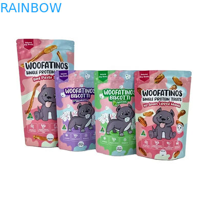 개 먹이 봉투를 위한 눈물 틈이 있는 동물 먹이 봉투