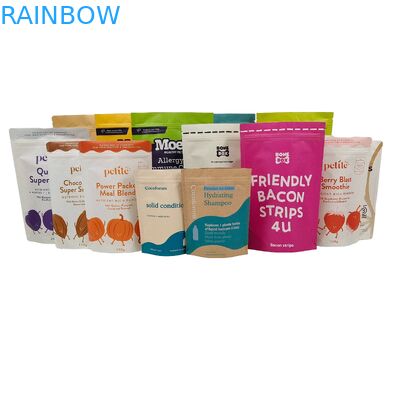 사용자 지정 로고 인쇄 생분해성 100% 팩 포장 재사용성 서식용 플라스틱 봉지