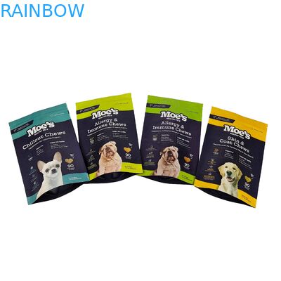 소매 다시 닫을 수 있는 크래프트 종이 가방 100% 생분해성 서식용 가방