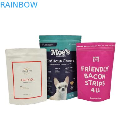 맞춤형 인쇄 환경 친화적 고품질 가방 100% 생분해 Kraft 종이 서지 포지 도이팩 Ziplock