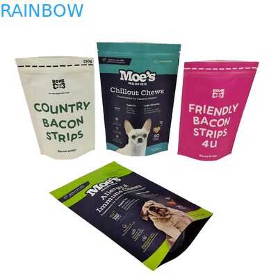 맞춤형 인쇄 환경 친화적 고품질 가방 100% 생분해 Kraft 종이 서지 포지 도이팩 Ziplock