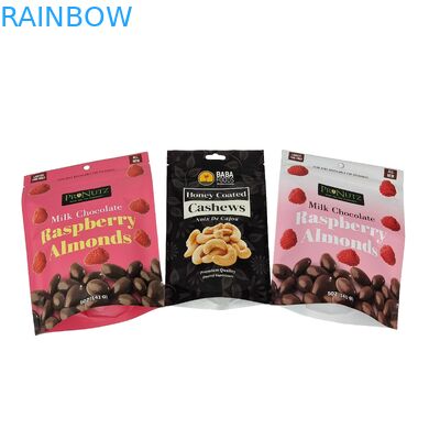 고품질 열 밀폐 간식 가방 사용자 지정 알루미늄 엽지 지퍼 서식 플라스틱 포장 지플백 가방