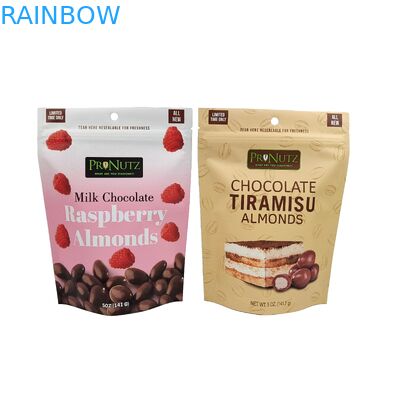 맞춤식 서드업 칩 캐시우넛 초콜릿 음식 가방 알루미늄 엽지 칩 잠금 포장 가방