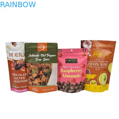 래미네이트 고품질 식품 등급 Mylar 가방 맞춤형 서드업 Ziplock 간식 Zipper 가방 포장