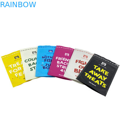 식품용 크래프트 종이 봉지 생분해 가능한 지플록 서드업 패키지