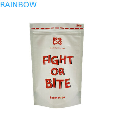 식품용 크래프트 종이 봉지 생분해 가능한 지플록 서드업 패키지